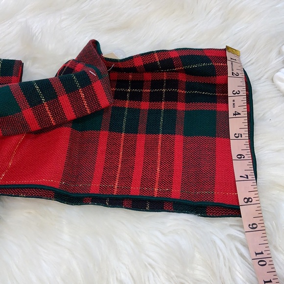 Festive Christmas Plaid Napkins set of 4 - Picture 17 of 17